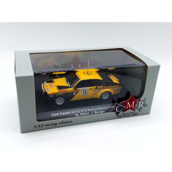 Opel Kadett GT/E Rallye Monte Carlo 1976 #16 Röhrl - skala 1:43 - CMR